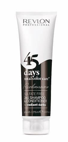 Шампунь-кондиціонер для темних відтінків Revlon Professional Shampoo&Conditioner Radiant Dark 275 мл, фото 1