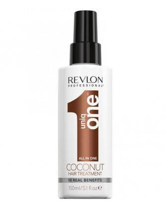 Спрей-маска незмивна з кокосом Revlon Professional Uniq One All in One Hair Treatment 150 мл, фото 1