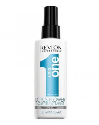 Спрей-маска незмивна з лотосом Revlon Professional Uniq One All in One Hair Treatment 150 мл, фото 1
