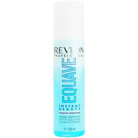 Двофазний кондиціонер для зволоження та живлення волосся REVLON Equave Hydro Nutritive Conditioner 200 мл, фото 1