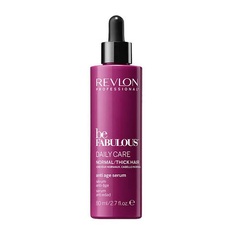 Сироватка для волосся з омолоджувальним ефектом Revlon Professional Be Fabulous Anti Age Serum 80 мл, фото 1