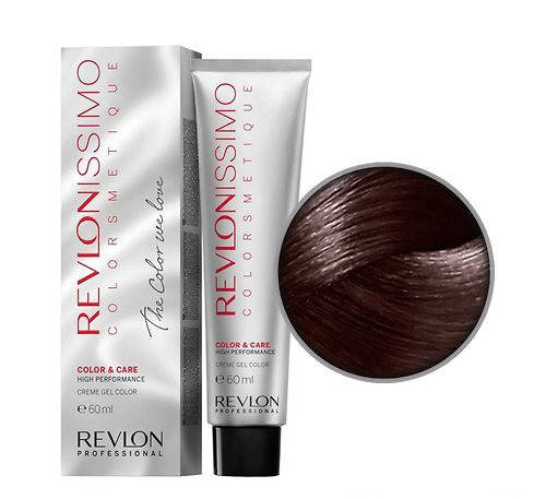 Фарба для волосся REVLON Revlonissimo Colorsmetique 60 мл No4.11 Коричневий Попелястий Глибокий Блондин, фото 1