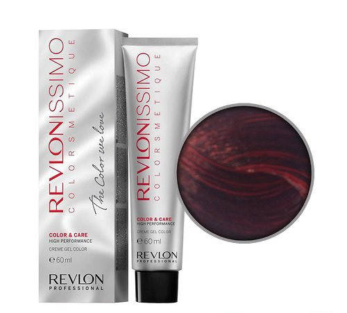 Фарба для волосся REVLON Revlonissimo Colorsmetique 60 мл No55.60 Світло-коричневий насичений червоний, фото 1