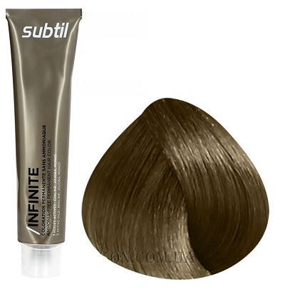 Стійка безамміачна фарба для волосся DUCASTEL Subtil Infinite 60 мл 7.13 — Блондин попелясто-золотистий