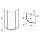 Напівкругла душова кабіна 90x90 см Volle Orlando 10-22-504 з дрібним піддоном, фото 2