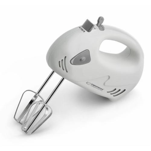 Міксер ручний для кухні Esperanza EKM007E Muffin silver Польща, фото 1