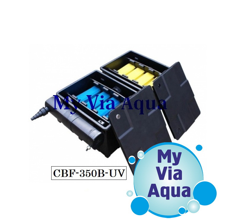 Проточний фільтр для ставка SunSun CBF-350B-UV, фото 1