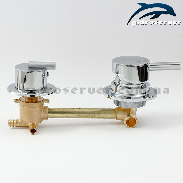 Змішувач для душового боксу, гідробоксу S3-150 на 3 режими роботи дивертора-перемикача.