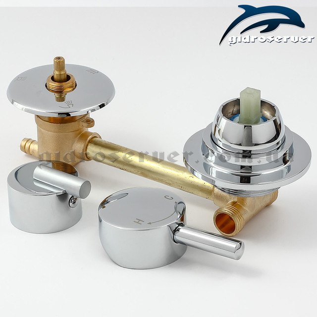 Змішувач для душової кабіни, гідробоксу S3-150 з відстанню між центрами вузлів 150 мм.