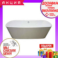 Прямоугольная отдельностоящая ванна 170*75 см Veronis VP-206 белая