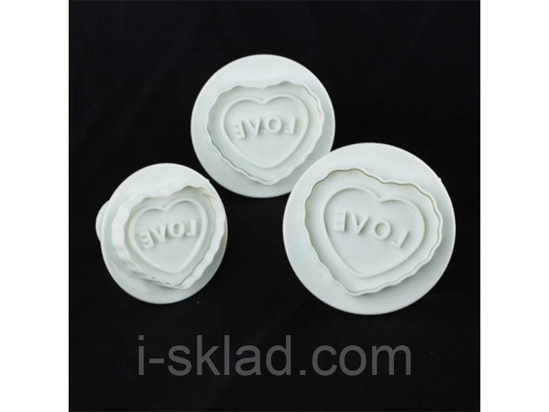 Набір штампів Empire 3 шт Love ЕМ-8770