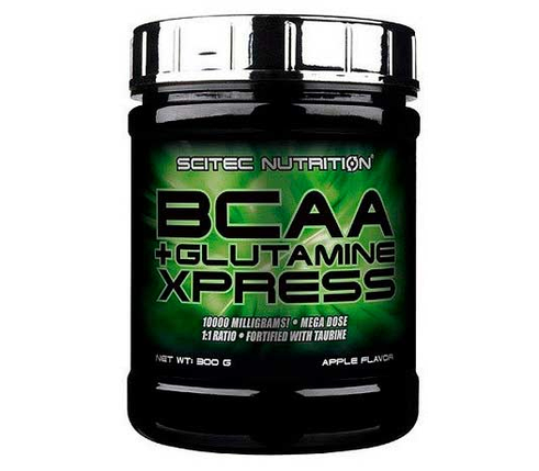 Бця + глутамін Scitec Nutrition BCAA+Glutamine Xpress 300 г, фото 1