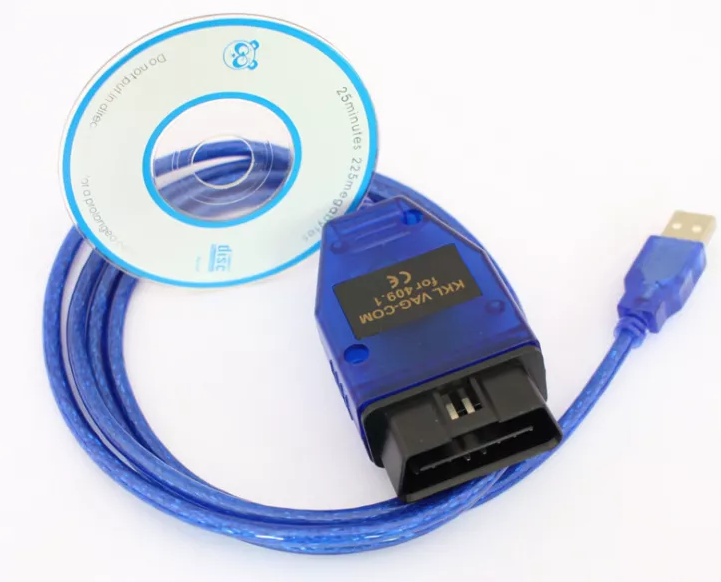 Автосканер kkl usb vag com 409.1 k–Line vw audi ch340