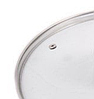 Кришка із загартованого скла Benson BN-1008 (30 см) | скляна кришка на каструлю Бенсон | кришка скло, фото 2