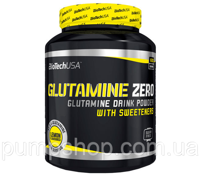 Глютамін BioTech USA Glutamine Zero 300 г