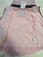 Вітровка на флісі для дівчаток  оптом, Glo-story, 92/98-128 см, арт. GPY-9744, фото 3