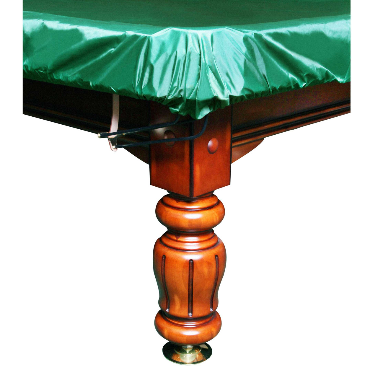 Чехол для бильярдного стола "7 футов" с резинкой на лузах зеленый