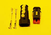 Герметичний авто роз'єм DG7021-1.5 2P (мама-папа) комплект