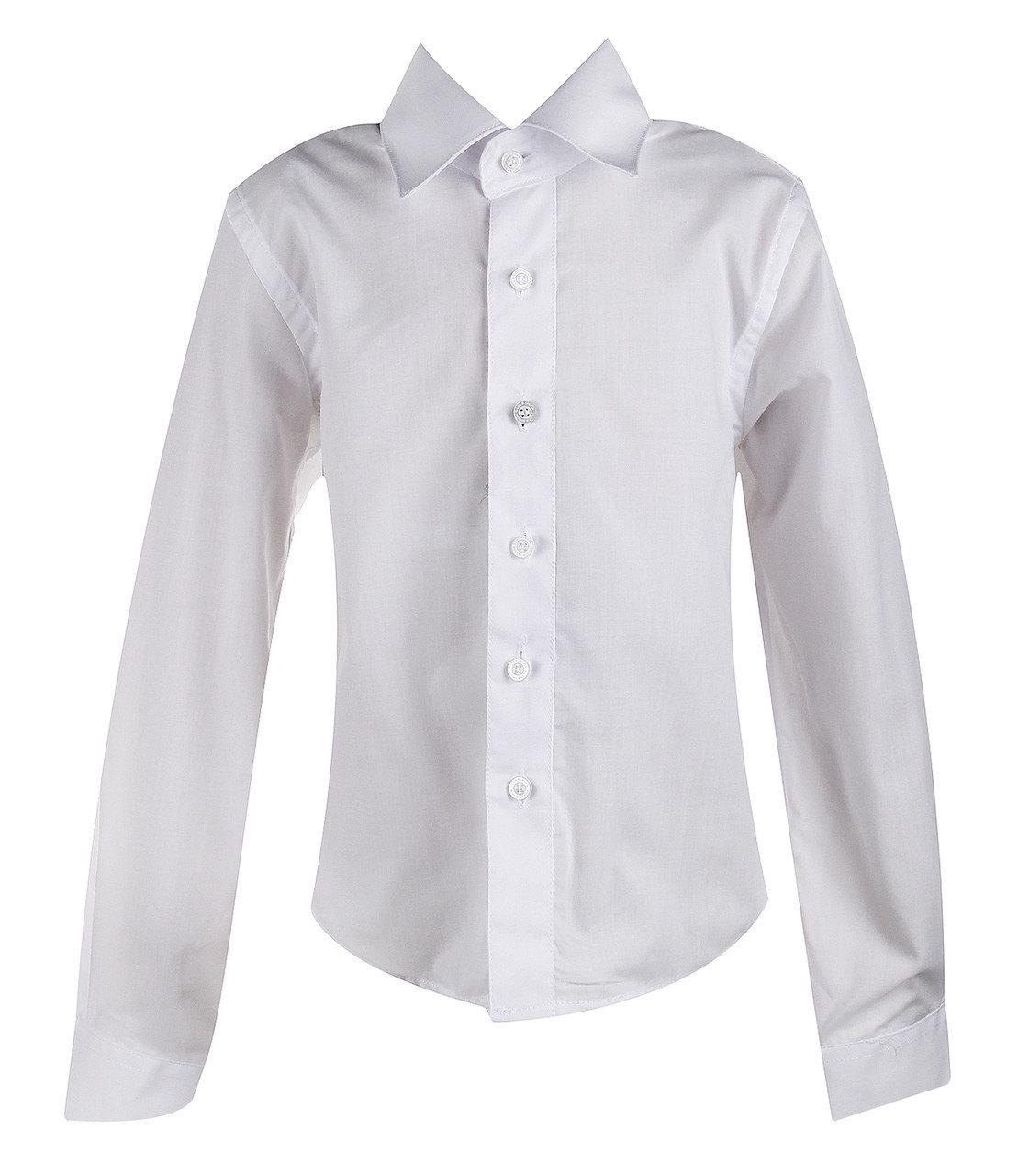 Ошатна дитяча сорочка для хлопчика SILVER-SPOON Італія SS14B-1403-72-A Білий 140 см