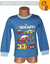 Батник дитячий на кнопці "Машинки" (від 1 до 4 років), фото 3