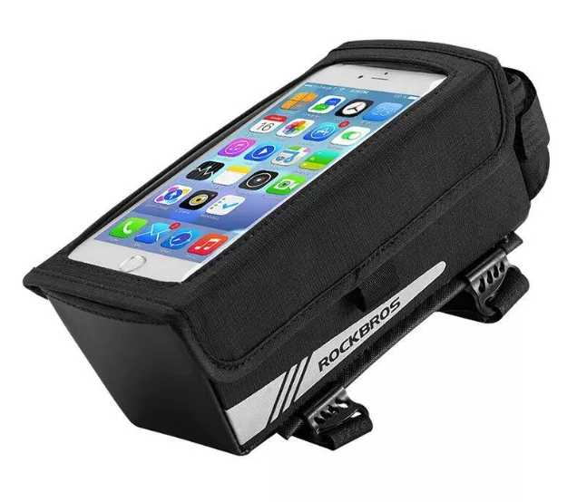 Велосипедна сумка на раму Rockbros 1.3 л. (смартфон до 6 дюймів)