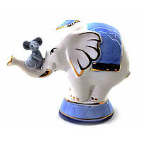 Статуэтка фарфоровая Мышка со слоном