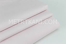Тканина однотонна бавовняна Mist блідо-рожевого кольору № 12-11