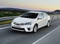 Дефлекторы окон Toyota Corolla SED 13- 4 шт. Скотч "Anv-Air"