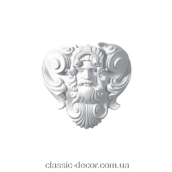 Панно настінне, декоративне Classic Home W0416,ліпний декор з поліуретану.