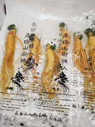 Справжній цілісний корінь Женьшеню (240-250 гр шт.)