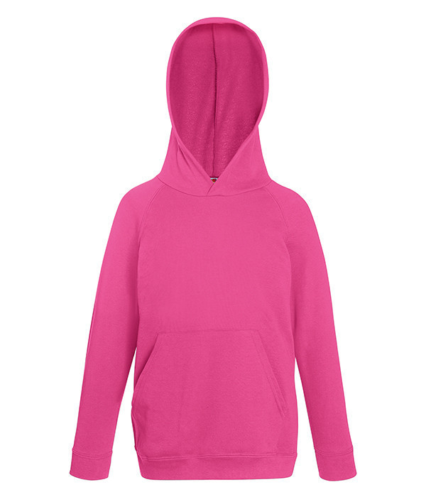 Худі легка Fruit of the Loom Малиновий 116, фото 1