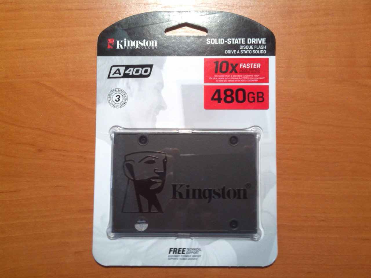 SSD 480GB Kingston A400 TLC SataIII Гарантія 36 місяців!