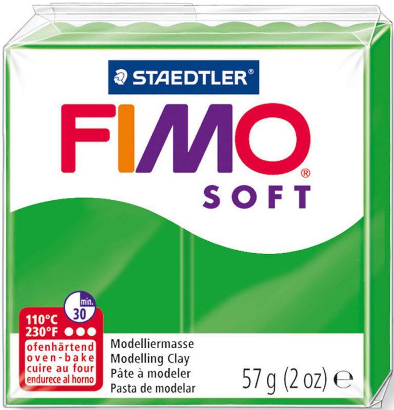 Пластика Soft, Тропічна зелена, 57 г, Fimo