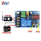 Модуль управління зарядом XH-M604 з індикатором, фото 6