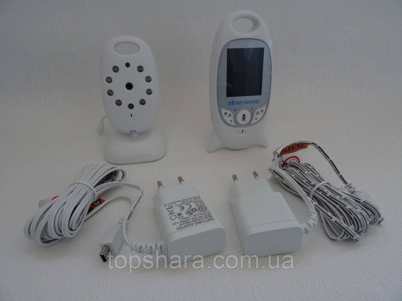 Відеоняня Baby Monitor VB601, двосторонній зв'язок, нічне бачення