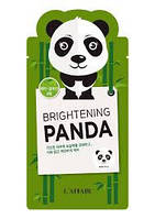 Panda brightening увлажняющая и осветляющая маска с бета-глюканом для сухой кожи