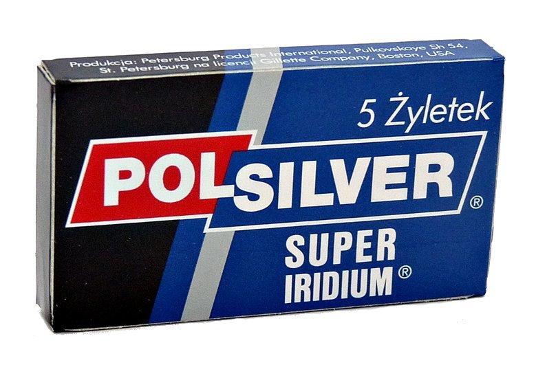 Леза Polsilver Super Iridium 5 шт