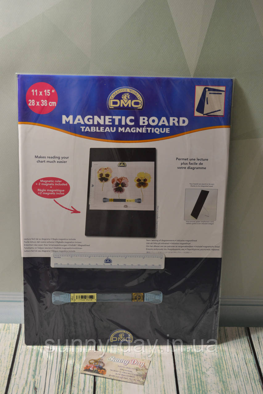 Магнітна дошка для схем, 28х38 см, фото 1
