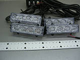 Стробоскопи LED 4-2-16 помаранчеві 12-24V., фото 5