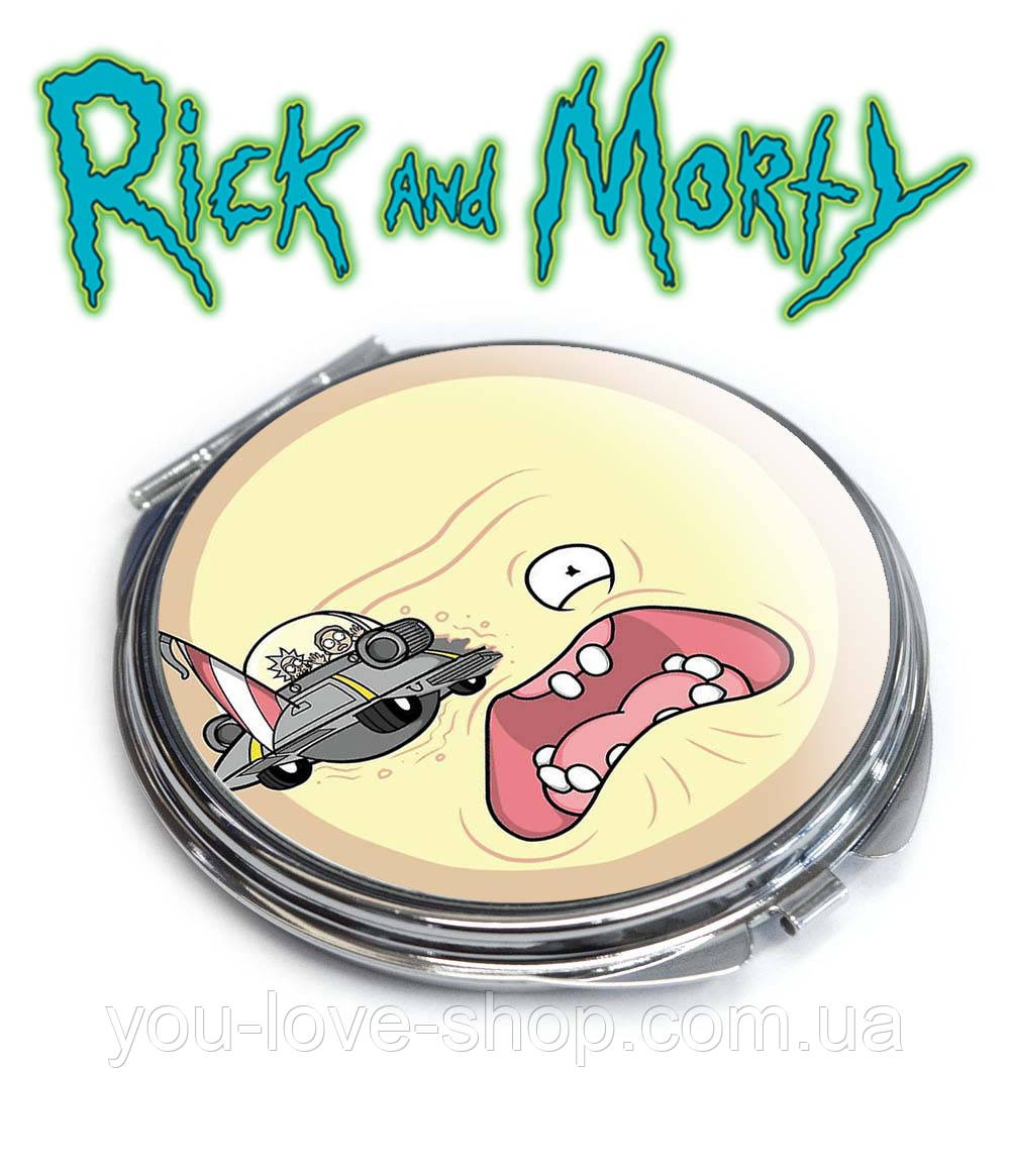 Кишеньковий дзеркало врізалися в місяць Рік і Морті / Rick and Morty