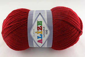 Alize Lanagold 800 (Алізе Ланаголд 800) 56 червоний