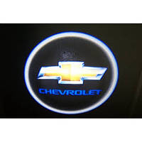 Подсветка дверей авто - chevrolet