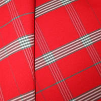 Вулична тканина з просоченням для садових меблів Дралон клітина червоно-сірий тефлон
