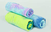 Йога полотенце (коврик для йоги) KINDFOLK (размер 1,83мx0,61м, микрофибра, цвета в ассортименте)