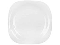 Скляна тарілка CARINE WHITE/26 см/обідня (H5604) 6320965 "LUMINARC"