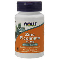 Zinc Picolinate 50 mg NOW, 60 капсул