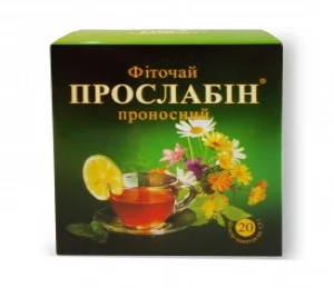 ФІТОЧАЙ "ПРОСЛАБІН" 20 ПАРЕТІВ ПО 1,5 Г, фото 1