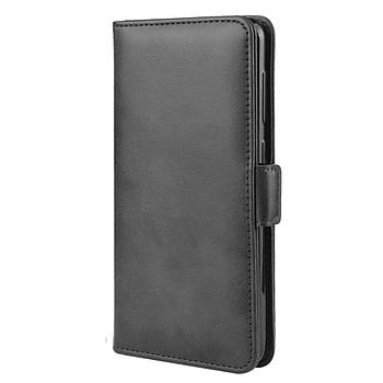 Чохол-книжка Leather Wallet для Samsung A405 Galaxy A40 Чорний