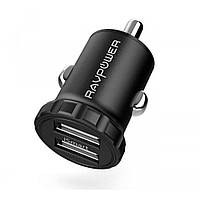 Зарядний пристрій RavPower RP-PC031 Dual Mini USB Car Charger 24W 4.8 A