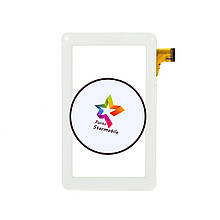 Сенсорний екран для планшета Bravis NP 71 Kingvina 138 (111*186), білий